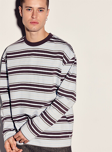 Le t-shirt rayure espresso