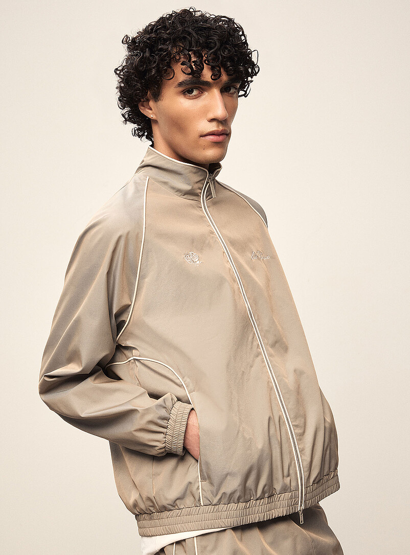 Shimmery Track Jacket