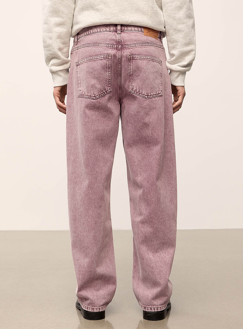 Royal faded pink jean Loose fit product image 3