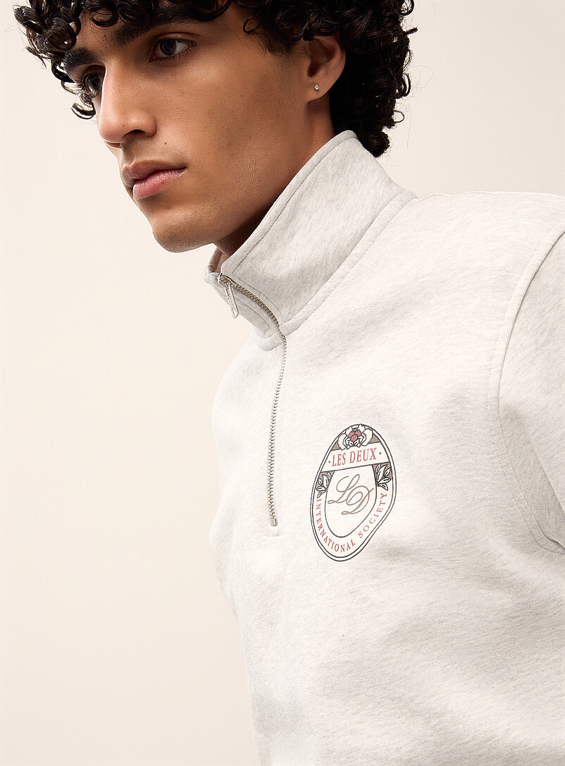 Brady zip-collar sweatshirt product image 2