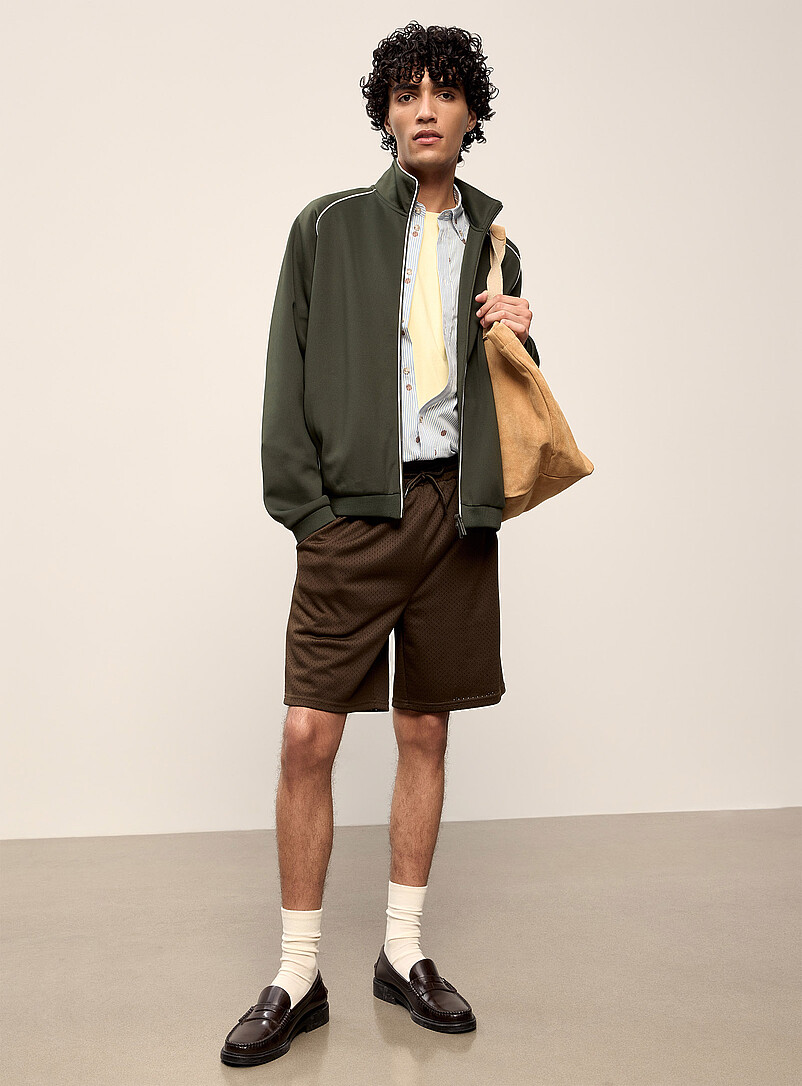 Trimmed track jacket product image (primary)