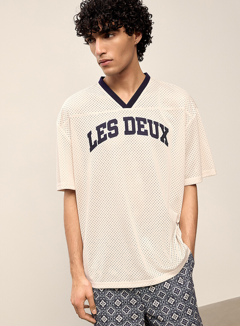 Logo Perforated Basketball T-Shirt