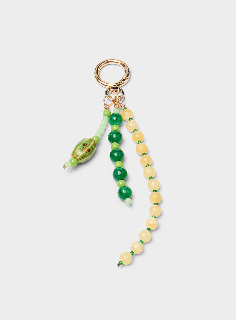 Colourful Bead Bag Charm