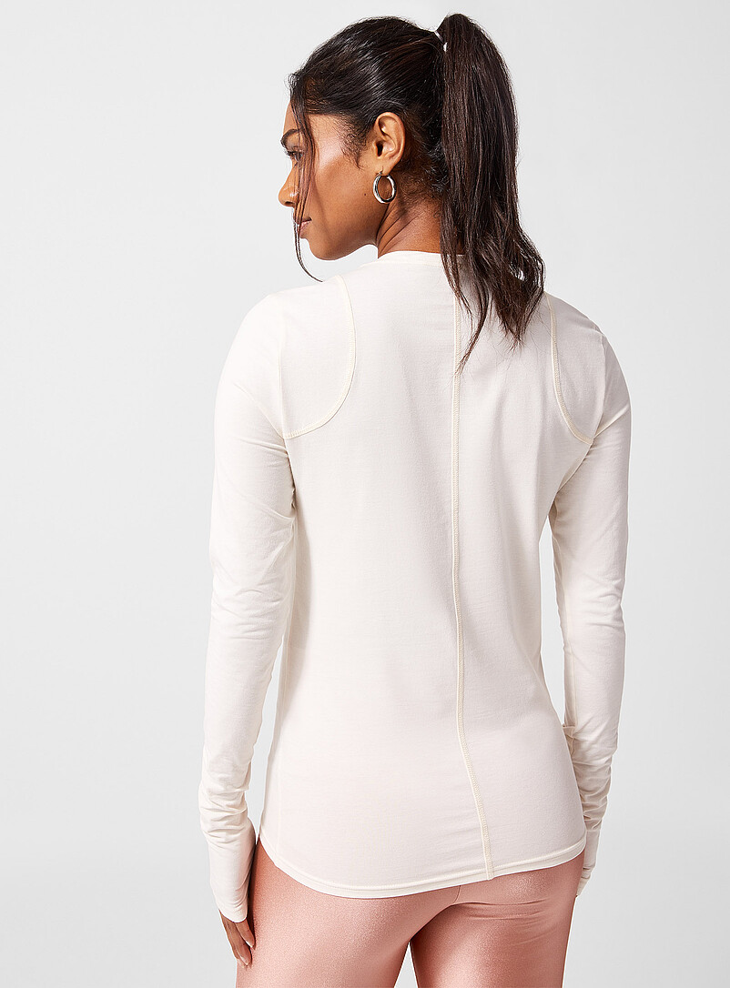 Corset trim long-sleeve T-shirt product image 2