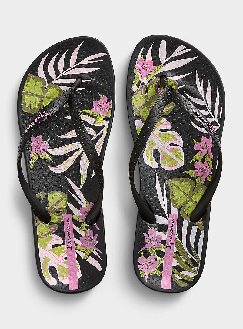 Nocturnal paradise flip-flops Women product image (primary)