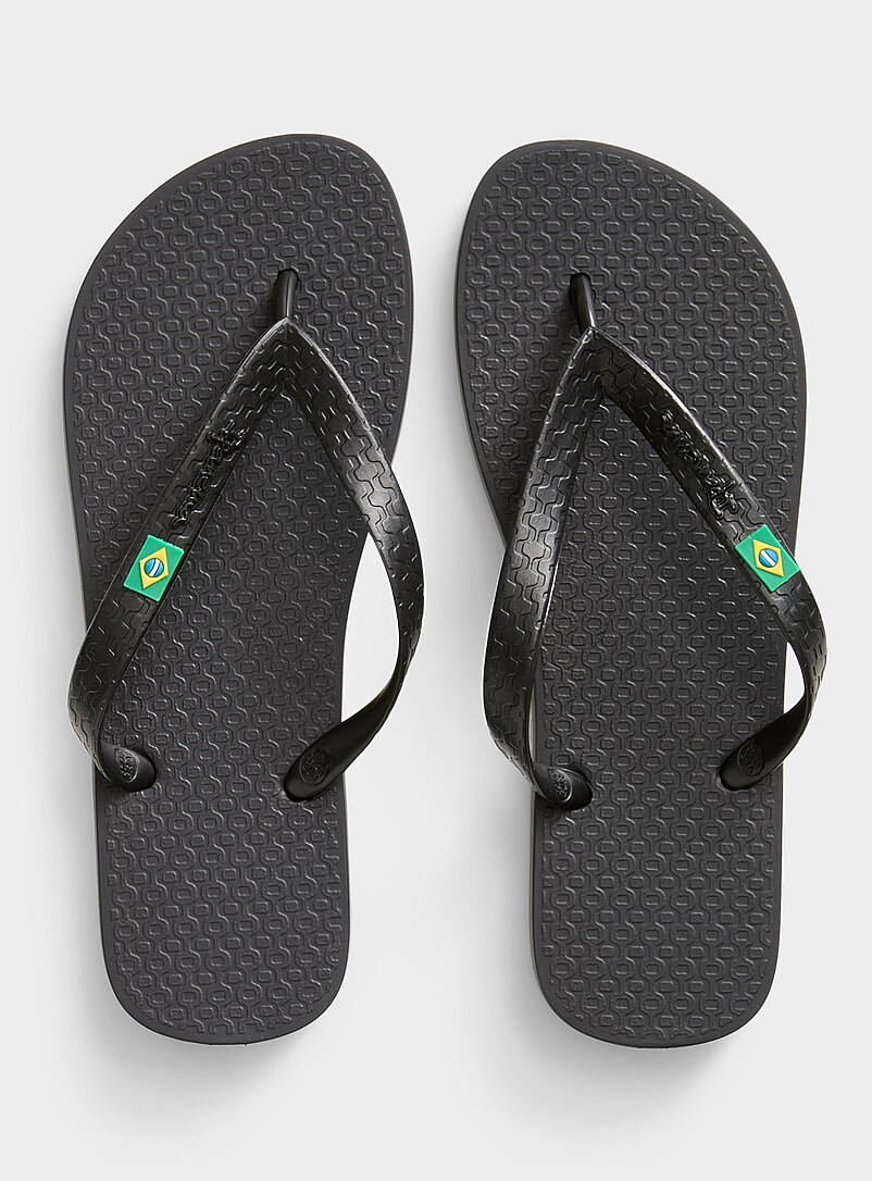 Brazil Flag Flip-Flops Men