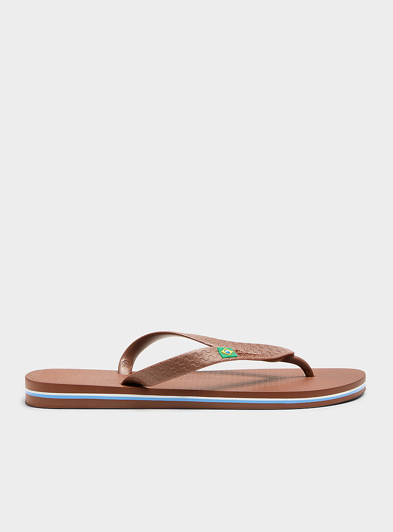 Brazil flag flip-flops Men product image 2