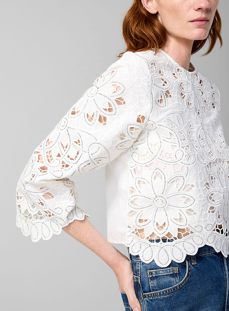 Guipure lace blouse product image 2