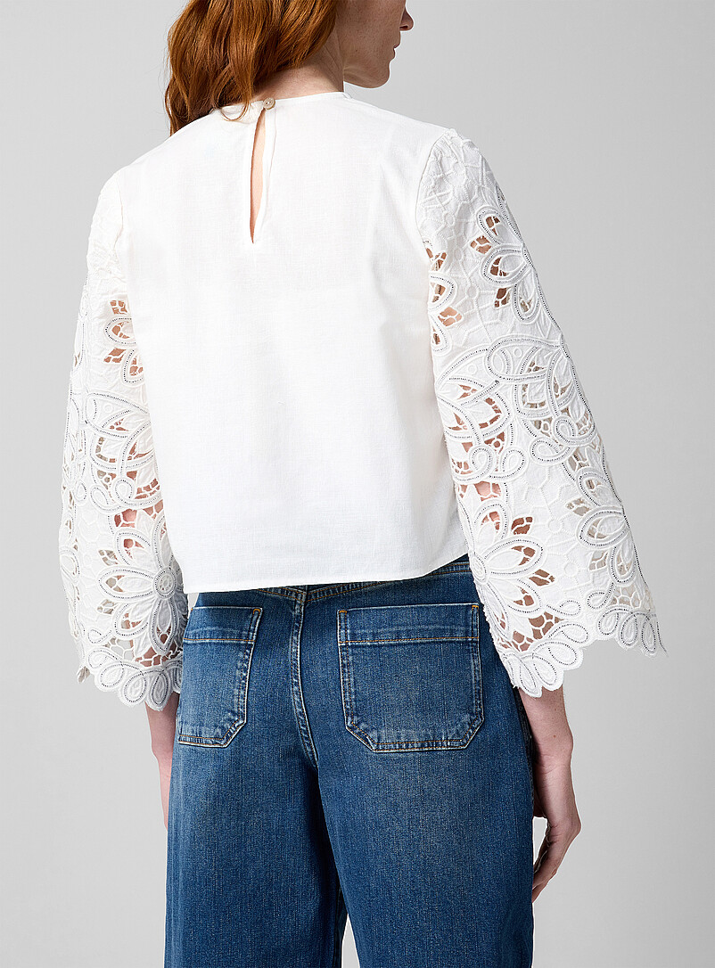 Guipure lace blouse product image 3