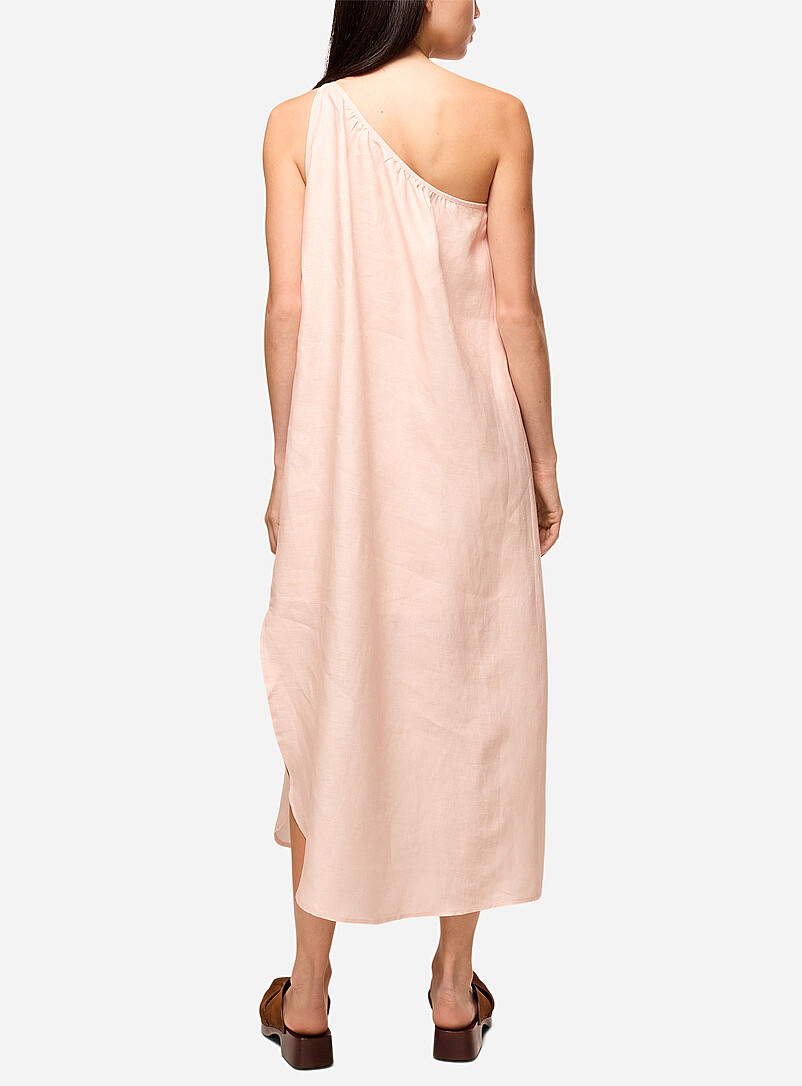 3D flower single-strap maxi dress product image 3