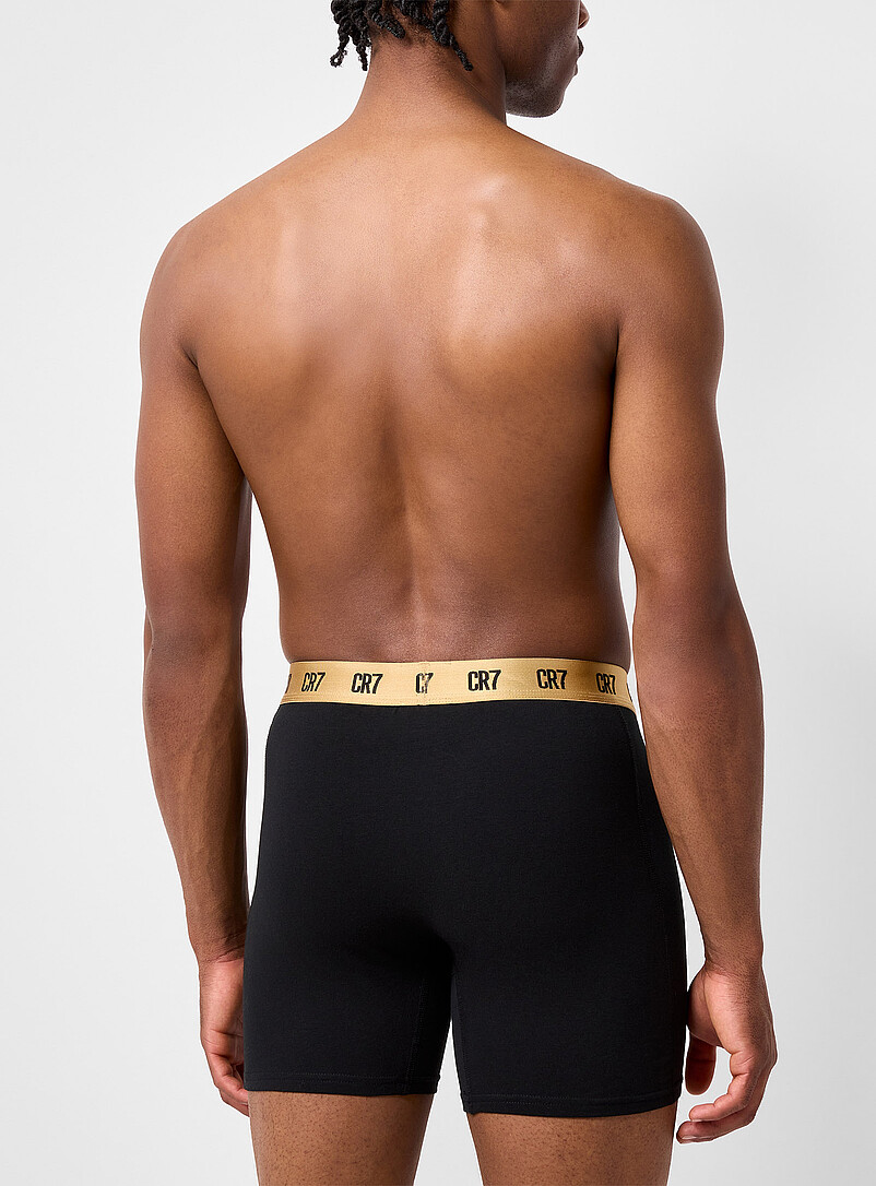 6" gold-band stretch boxer brief Cotton product image 2