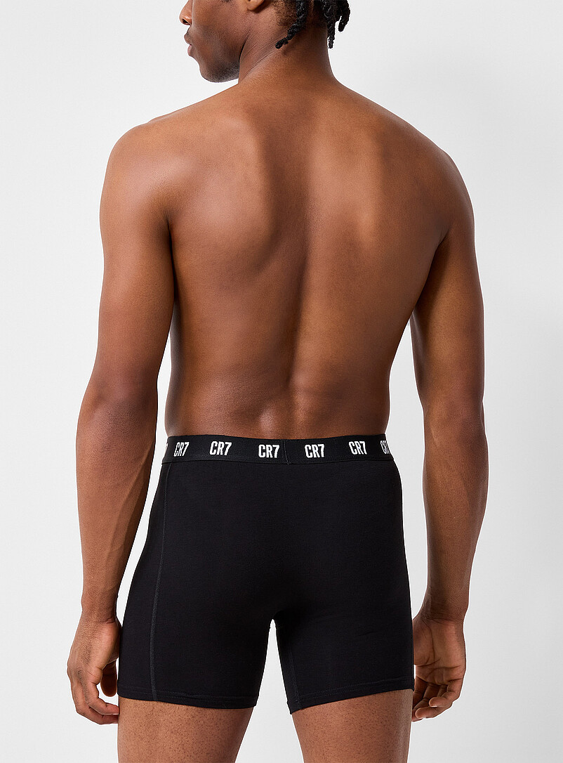 6" stretch boxer brief Cotton and bamboo viscose product image 2