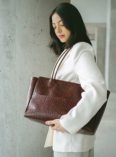 Le sac l'&Eacute;ditrice croco