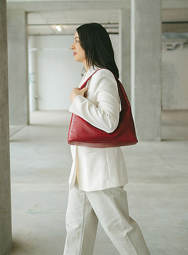 Riviera Hobo croc bag