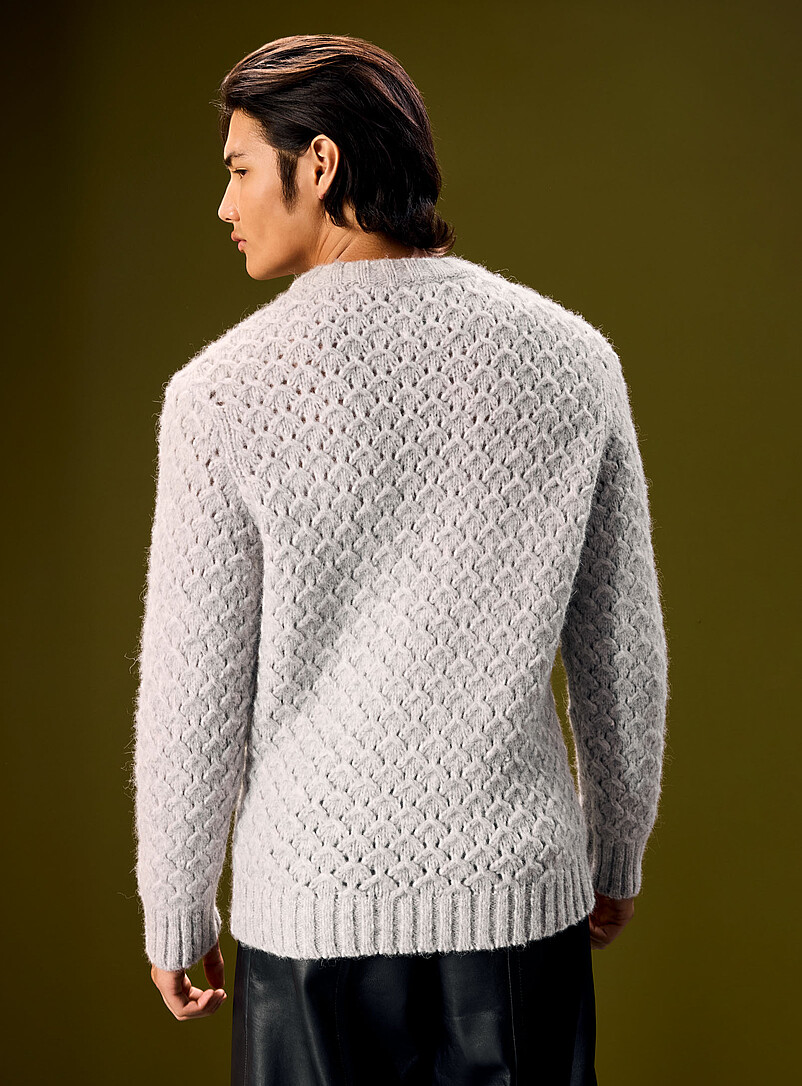 新品 CreativeDrugStore 24AW Knit Sweater XL braided knit sweater Le 31 Studio capsule | Le 31 | Shop Men's