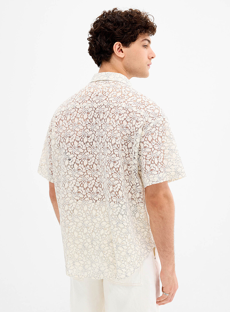 Floral lace shirt Imported from Seoul product image 3