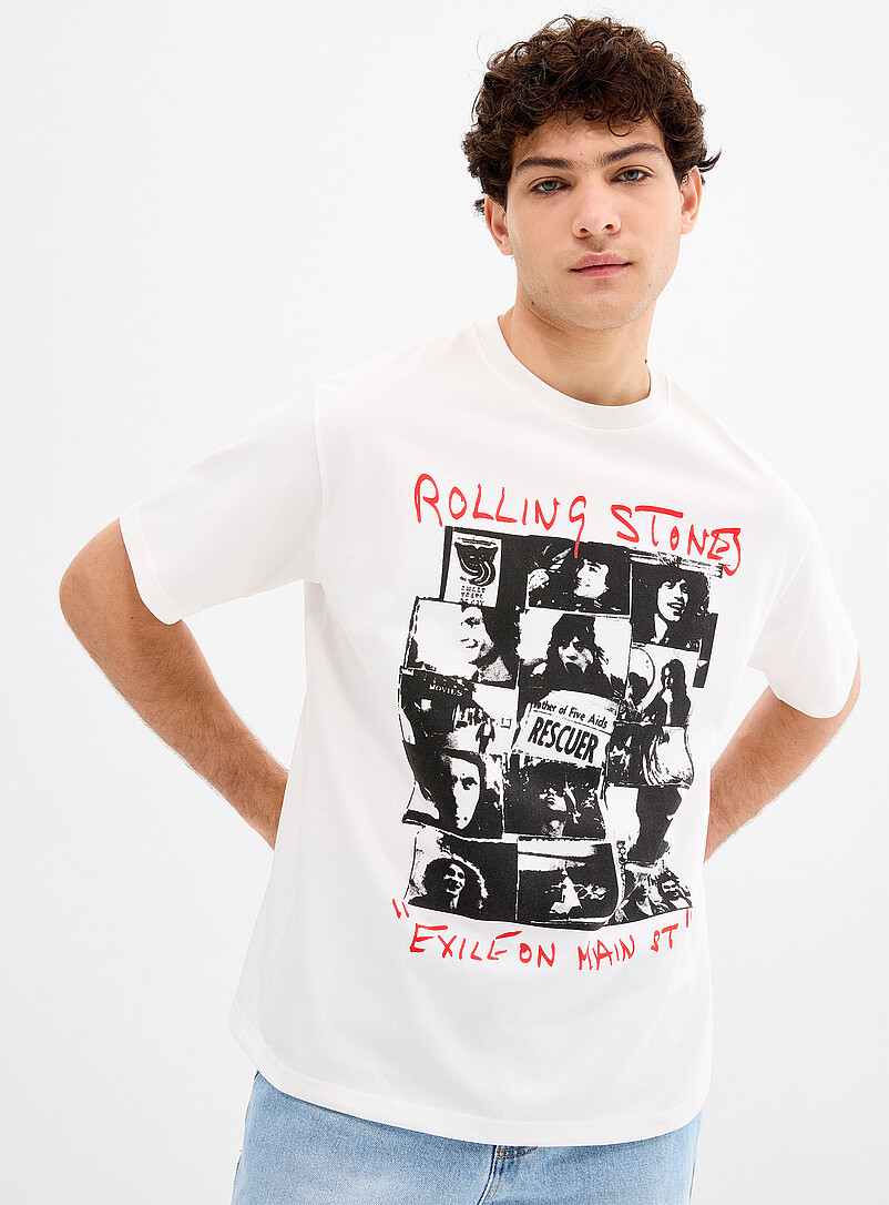 Vintage Print T-Shirt Imported From Seoul