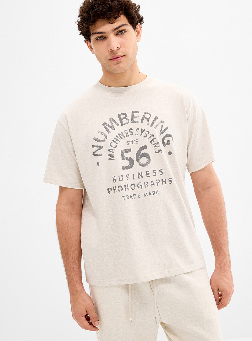 Vintage Print T-Shirt Imported From Seoul
