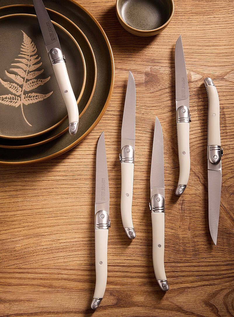 Premium steak knife set 6-pack | Laguiole | Utensils | Simons