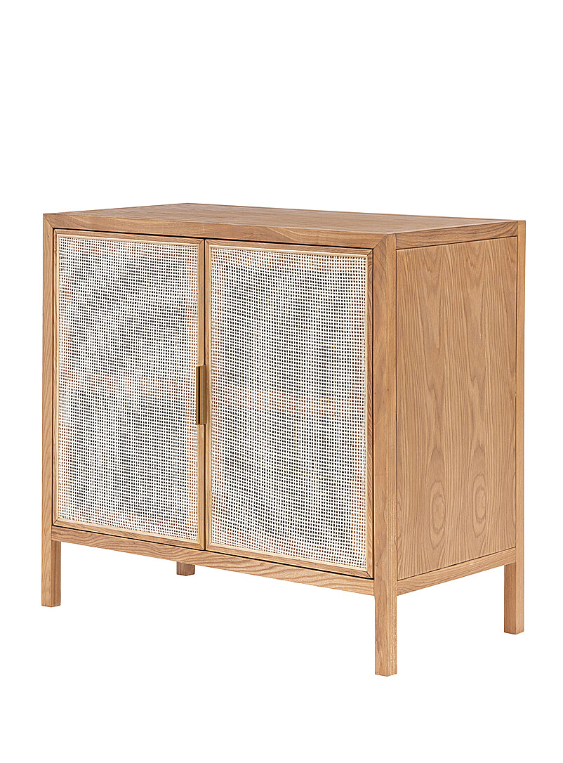Rattan Doors Wood Sideboard