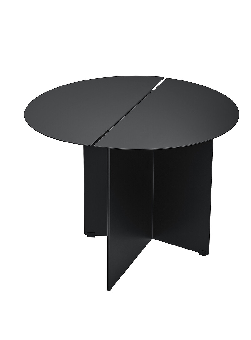 Oru medium steel side table product image 2