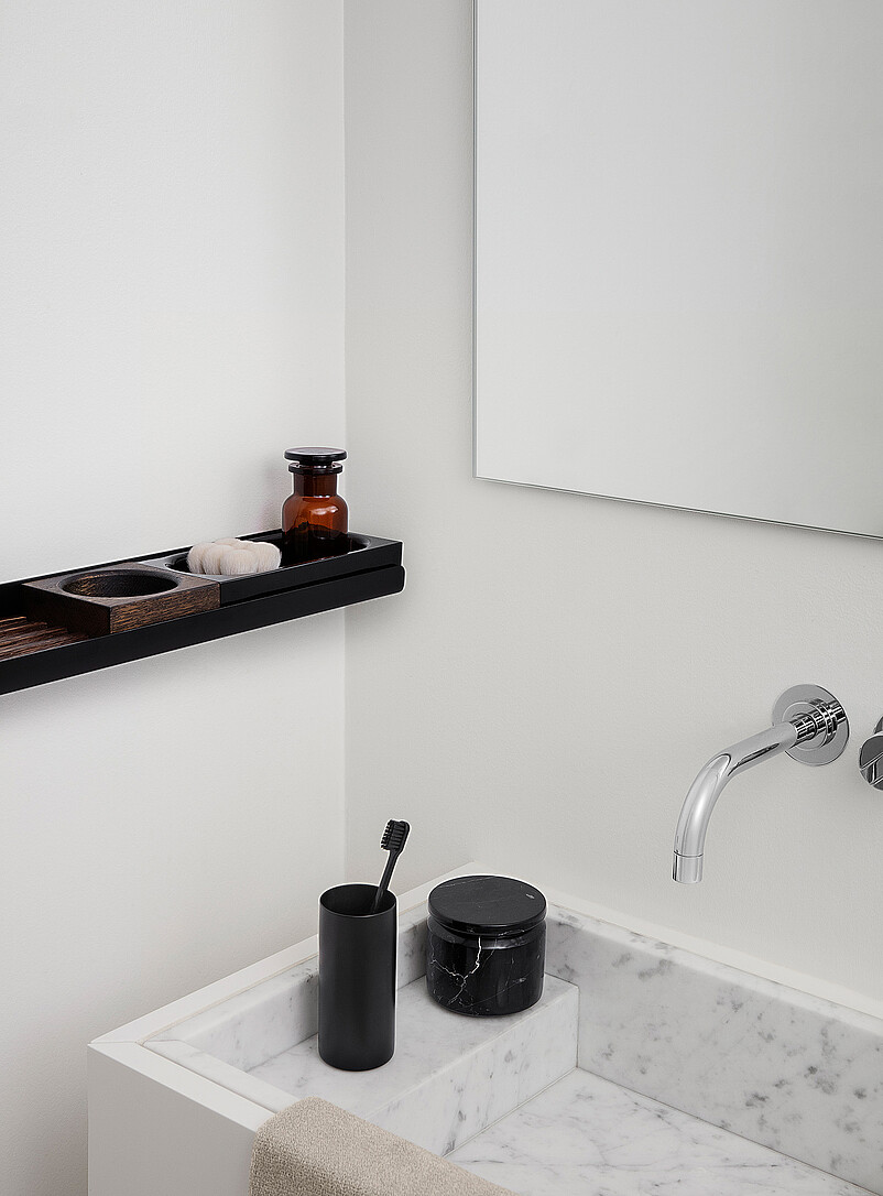 Modo steel wall shelf product image (primary)