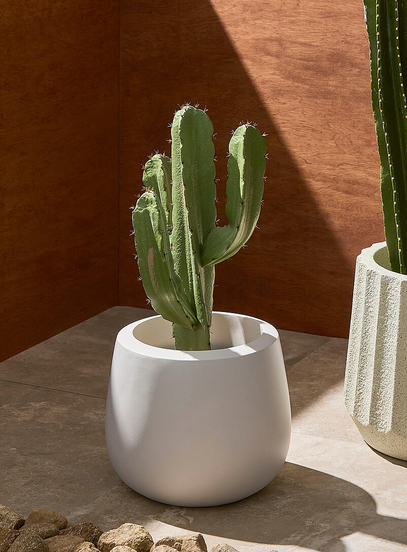 Belly Rounded Indoor/outdoor Planter 15" In Diameter