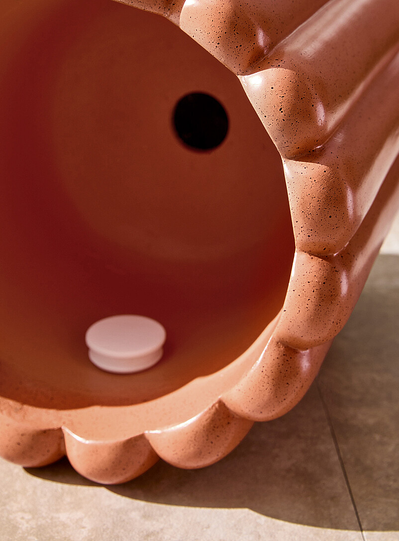 Tiramisu banded indoor/outdoor planter See available sizes product image 3