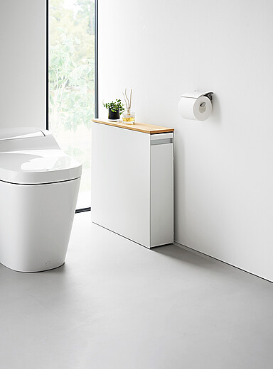 Sliding slim storage solution
