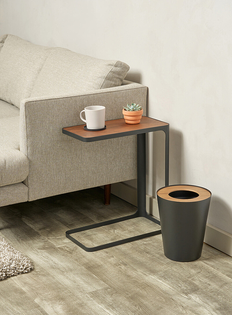 C-shaped accent table product image 2