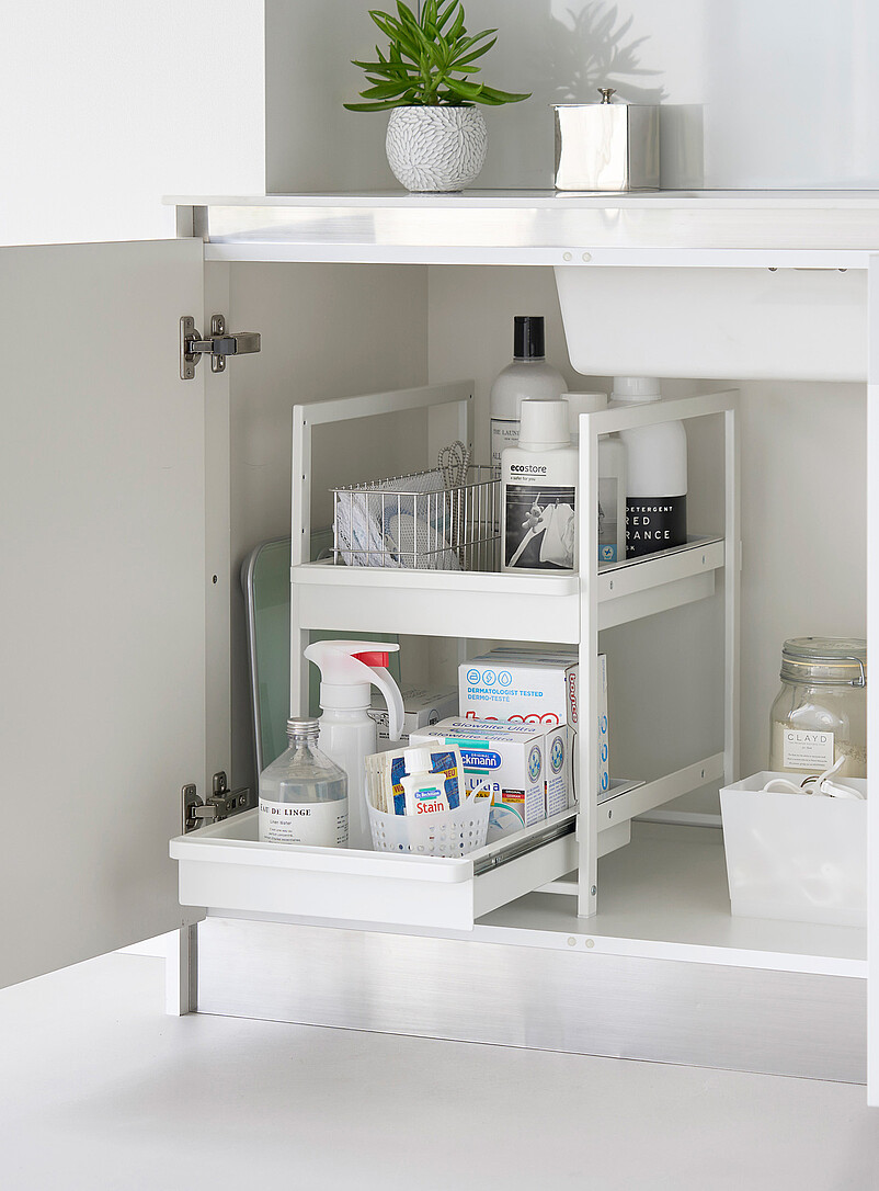 Sliding shelves cabinet storage solution product image (primary)