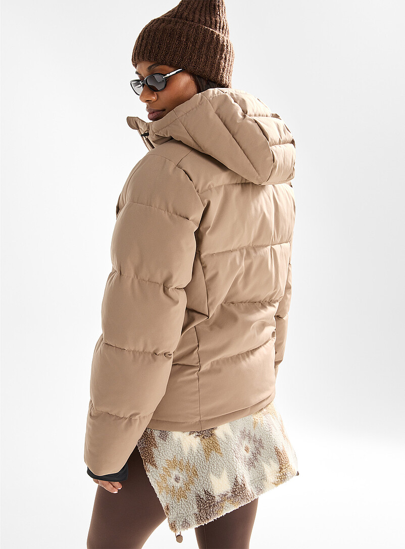 Insulated hooded puffer coat | I.FIV5 | Women's Athletic & Down