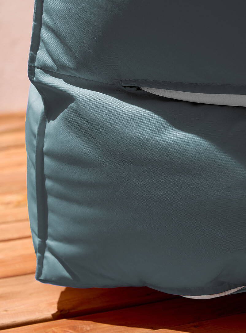 Simons Maison: Le fauteuil poire Alpine Int&eacute;rieur et ext&eacute;rieur Bleu p&acirc;le - Bleu ciel