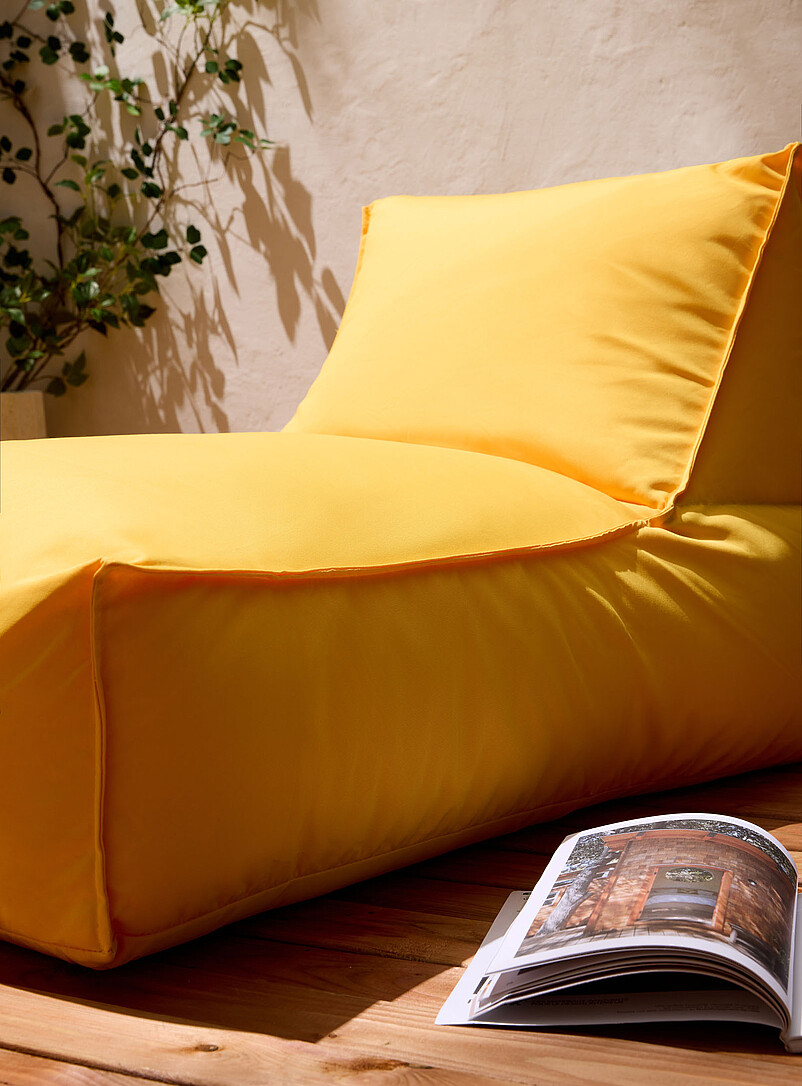 Simons Maison: Le fauteuil poire Alpine Int&eacute;rieur et ext&eacute;rieur Bleu p&acirc;le - Bleu ciel
