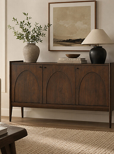 Aura mango wood sideboard 61"