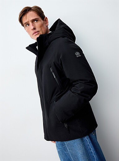 Kanuk: Le parka Alpin Noir pour homme