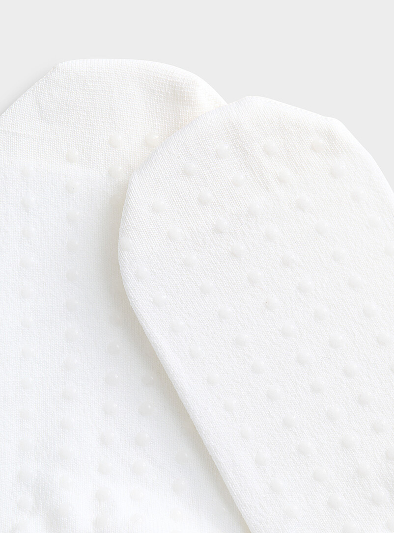 Wavy edging non-slip ankle socks 2-pack product image 2