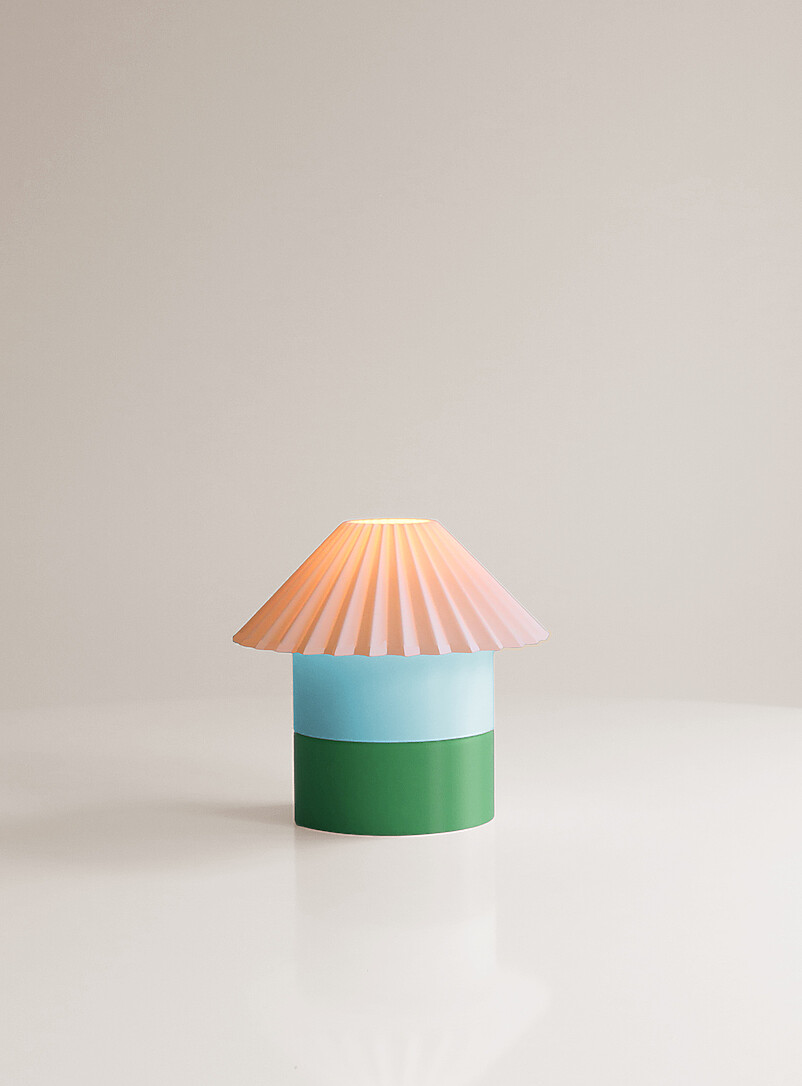 Cici small two-tone table lamp product image (primary)