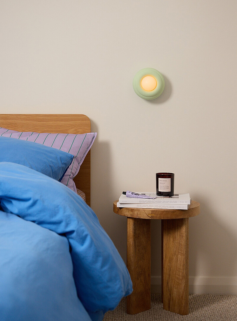 Pastel portable dome wall sconce product image (primary)