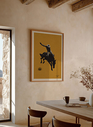 American Rodeo Cowboy art print See available sizes