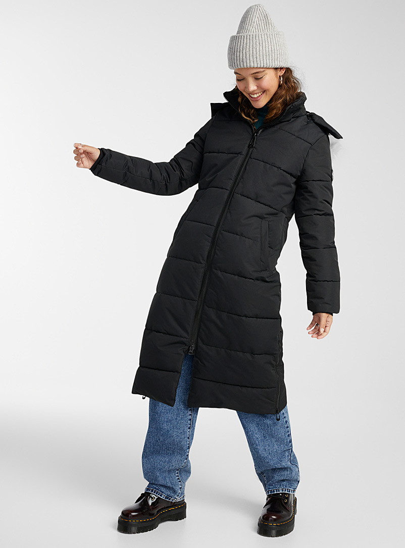 Long quilted winter parka | Noize | Women's Quilted and Down Coats Fall ...