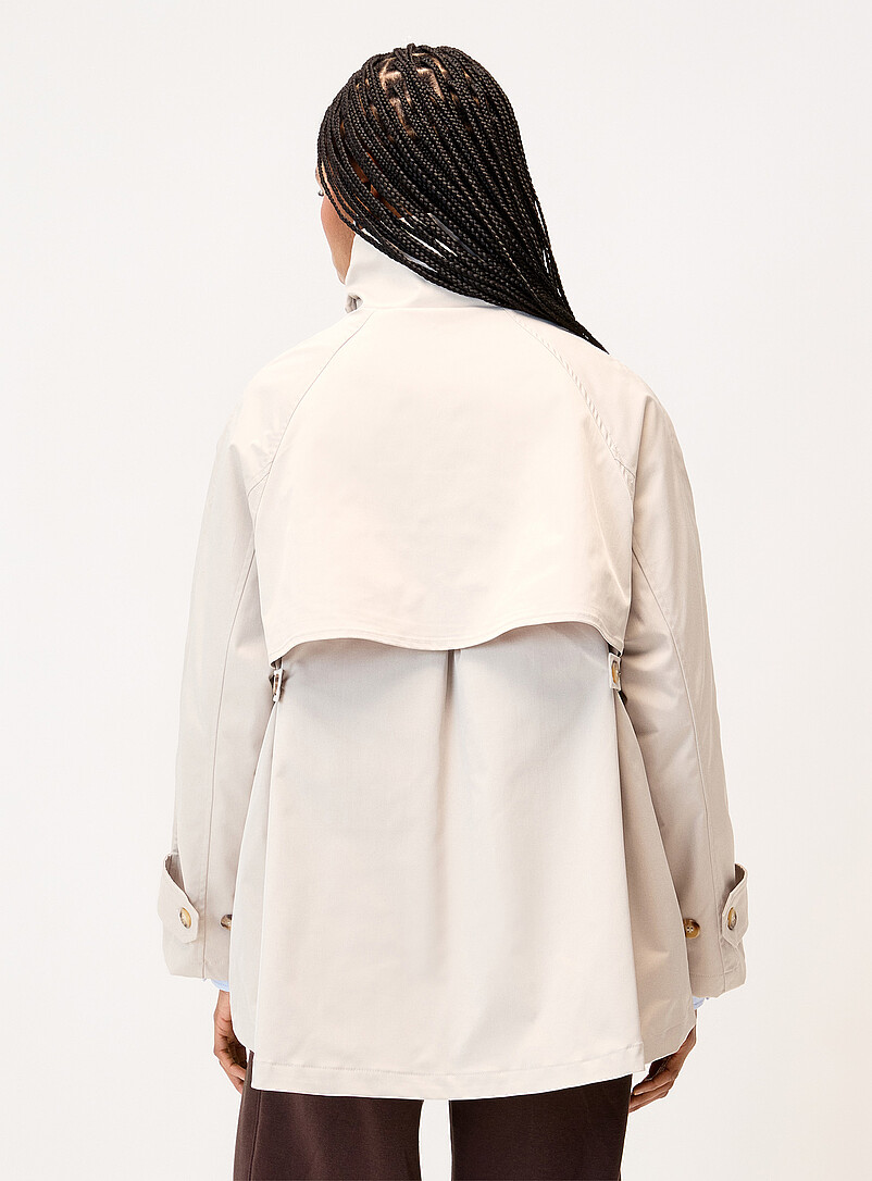 Bonnie A-line trench coat product image 3
