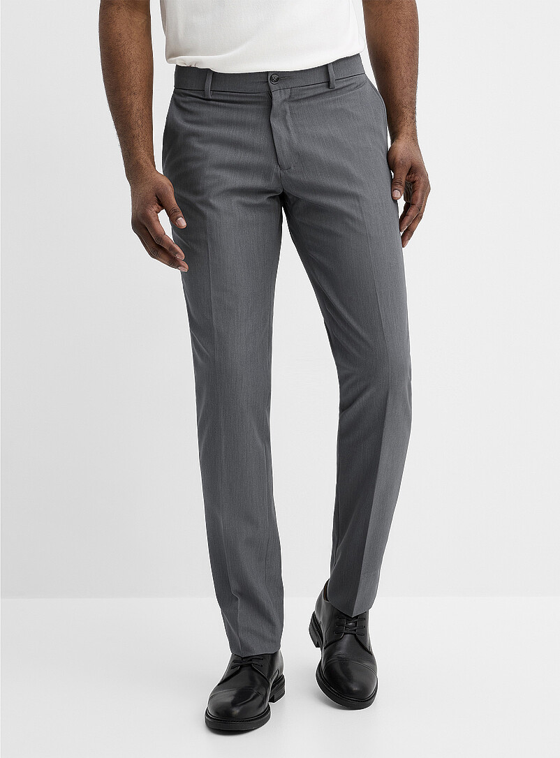 Lightweight twill washable pant Slim fit product image 2