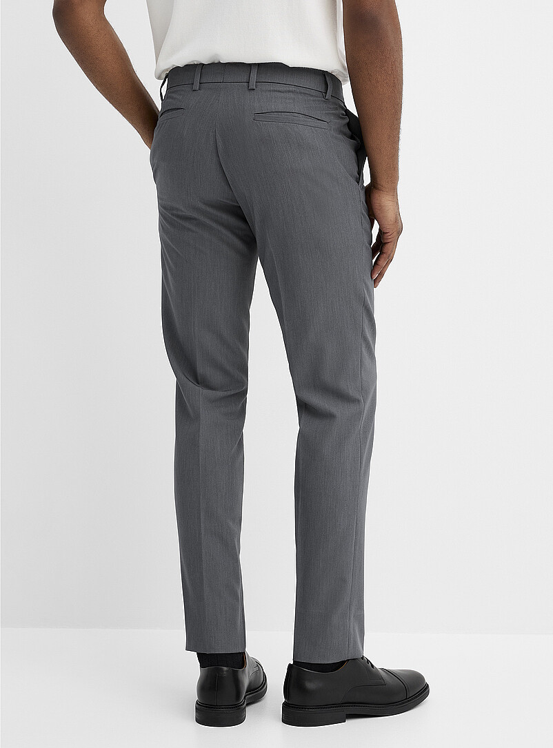 Lightweight twill washable pant Slim fit product image 3