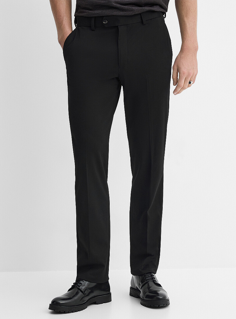 Black ultra-comfortable washable pant product image 2