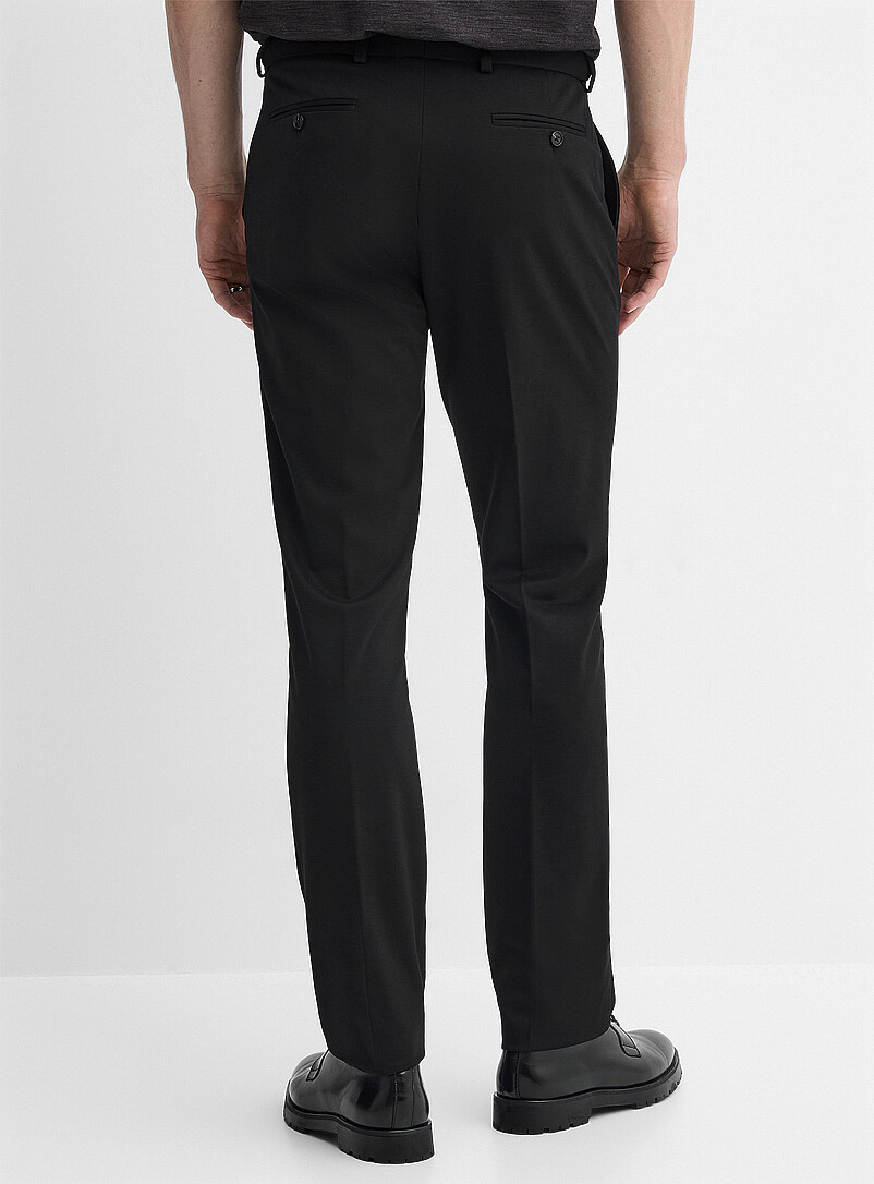 Black ultra-comfortable washable pant product image 3