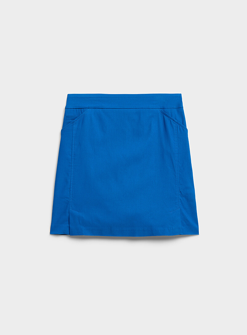 Contemporaine Sand Stretch bengaline skort for women