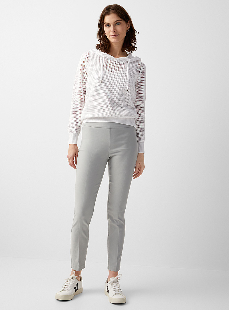 Contemporaine Grey Stretch slimming pant for women