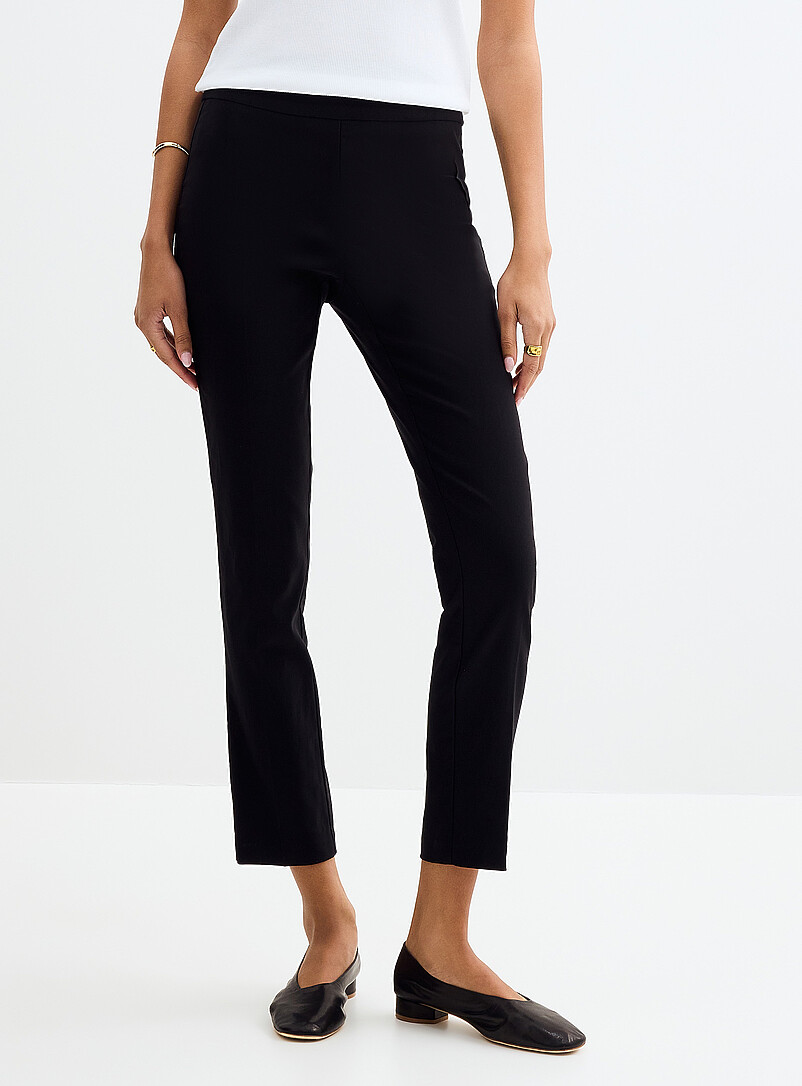 Comfort-waist bengaline pant Fit: Slim leg, regular rise product image 2
