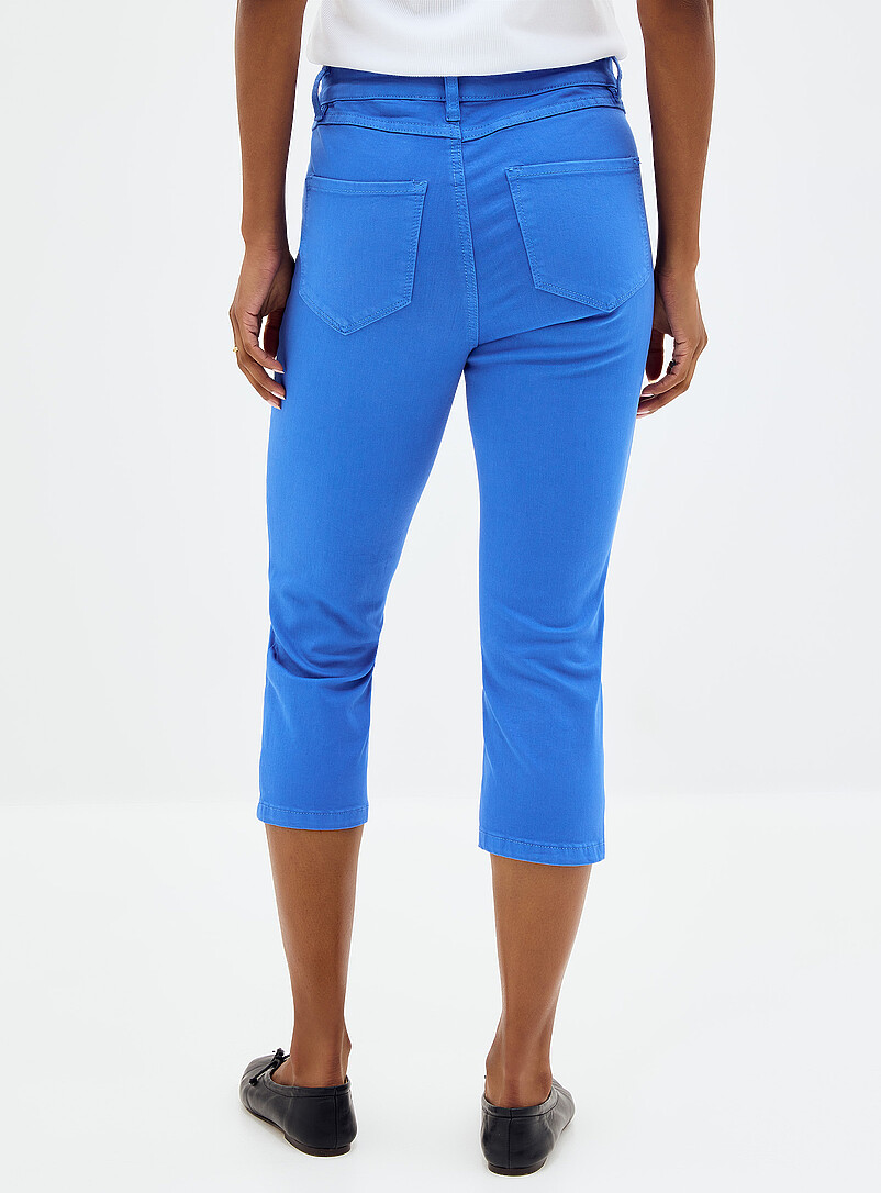 Colourful denim capri pant Fit: Slim leg, regular rise product image 3
